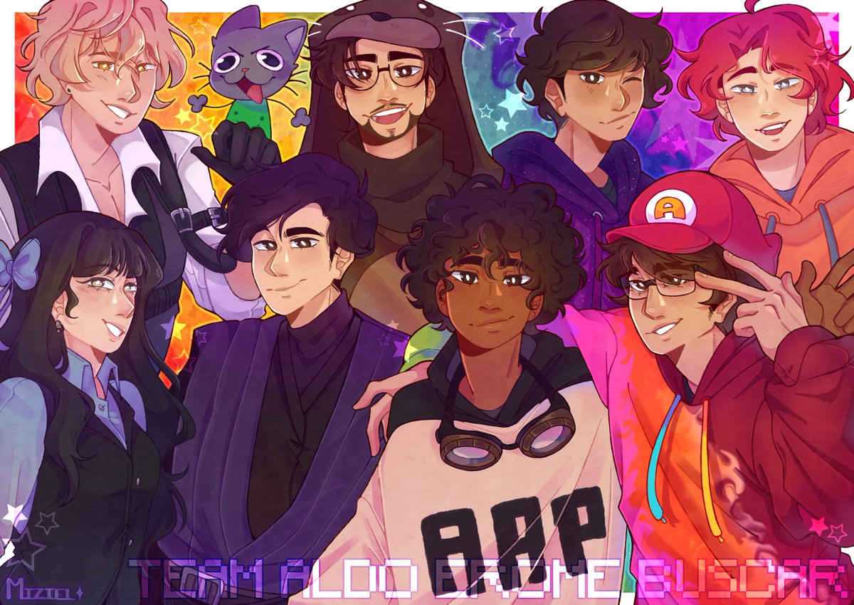 xMiziel's tweet photo. Team Aldo Erome Buscar (Putarracas mantecosas) ⚔️

#Aldogeofanart #gamsart #FilisggFanart #jamesfanart https://t.co/hX3JRt23n0