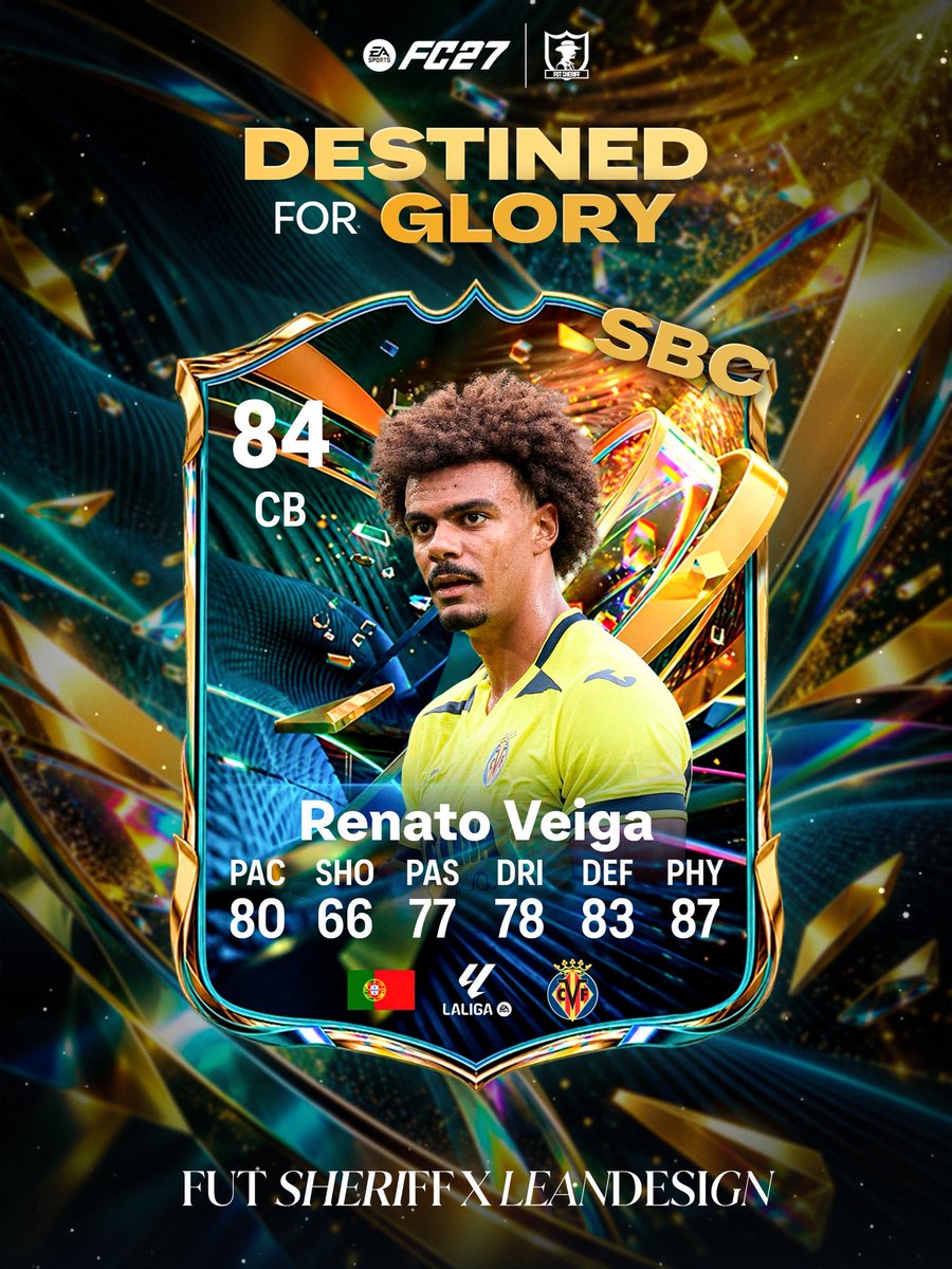 FUTStorage's tweet photo. 🚨👀 MORE DESTINED FOR GLORY SBCs ARE COMING! 🔥

🇮🇹 Frattesi
🇵🇹 Veiga

Two more players could be added to the SBC menu soon… 👀
Worth completing or an easy skip? 🤔👇

🪙 Short on coins for your next upgrade?
👉 https://t.co/obV6gb8X8H has you covered!

📸 Credit: FutSheriff

#futstorage #eafc27 #coins #buy #ultimateteam