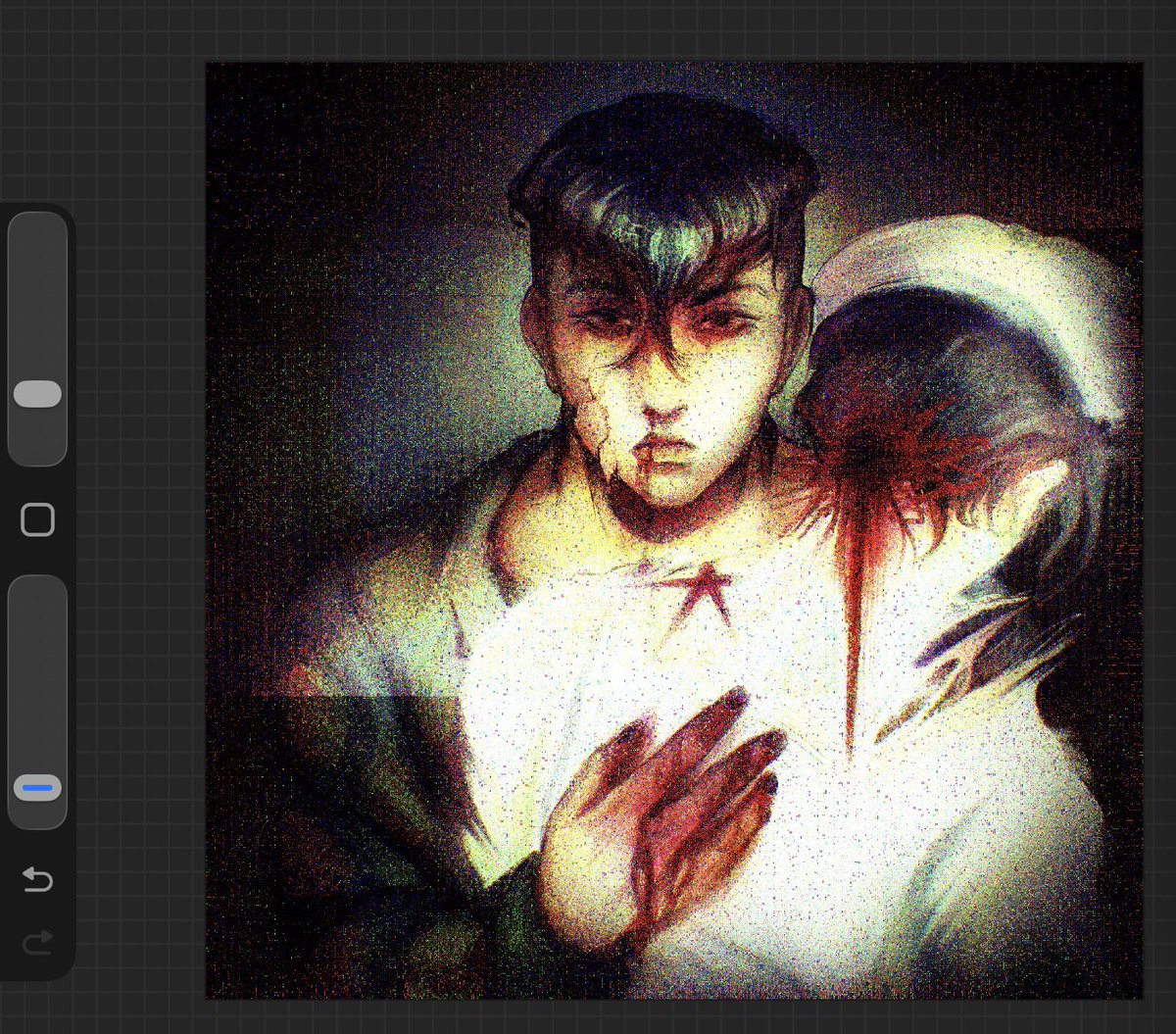 hafurie_'s tweet photo. playing with the kirafumi horrors https://t.co/AhN48h7jtn