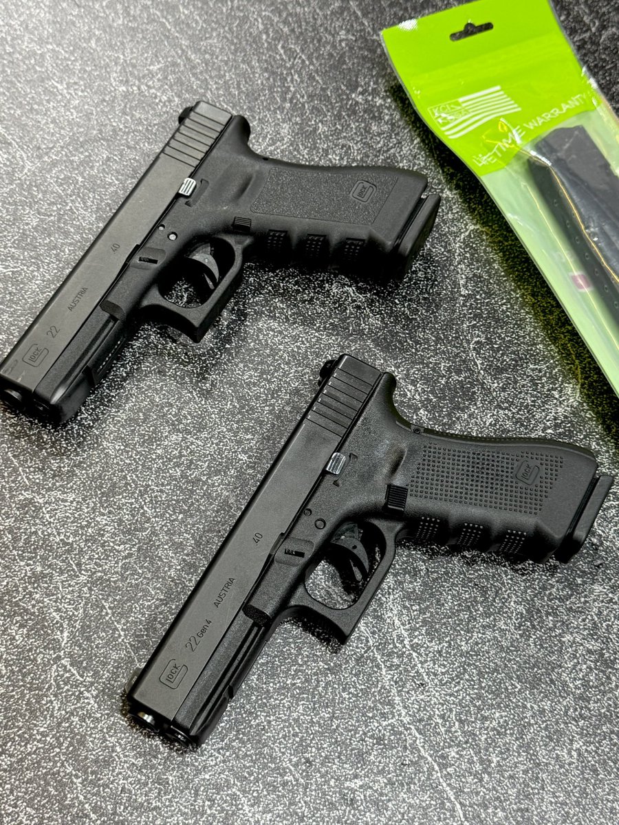 DavidWilso13120's tweet photo. G22 GEN 3 &amp; 4 👀 
Saturday Hours: 10am-3pm! https://t.co/SbesV3YQ7V