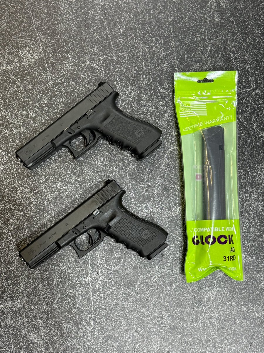 DavidWilso13120's tweet photo. G22 GEN 3 &amp; 4 👀 
Saturday Hours: 10am-3pm! https://t.co/SbesV3YQ7V