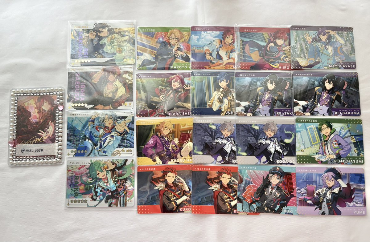 rui_0374's tweet photo. 【交換】
あんさんぶるスターズ あんスタ
カードダス

譲：1枚目

求：R 夏目＞R 巽、R つむぎ、R,N 宙、異種夏目

R 夏目を含むお取引のみ
纏めて＆条件の良い方優先です。

検索からでもお気軽にお声掛けください。
よろしくお願い致します🌷 https://t.co/E29QriCI1Z
