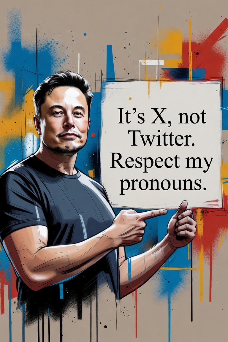 AdamLowisz's tweet photo. @elonmusk Respect Elon's pronouns 😂 https://t.co/87UKX6pzjh