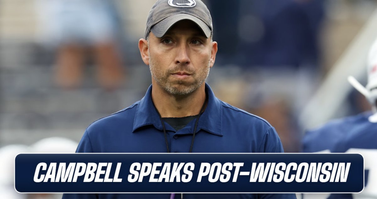PennStateOn3's tweet photo. What did Matt Campbell have to say following Penn State's loss to Wisconsin?

Fans can watch his complete press conference here.

Watch ➡️ https://t.co/HABReSoQBd https://t.co/CoBmBmfBlv