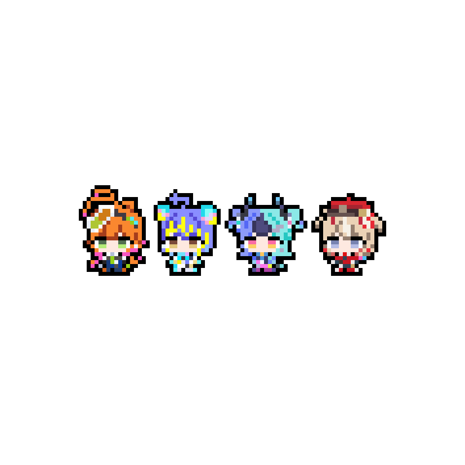 kotetsu_dot's tweet photo. #めら組絵図 #SopiArt #つづり絵お届け #キョーコの押収品
#アソビまわり隊 https://t.co/3PYJzLjXoG