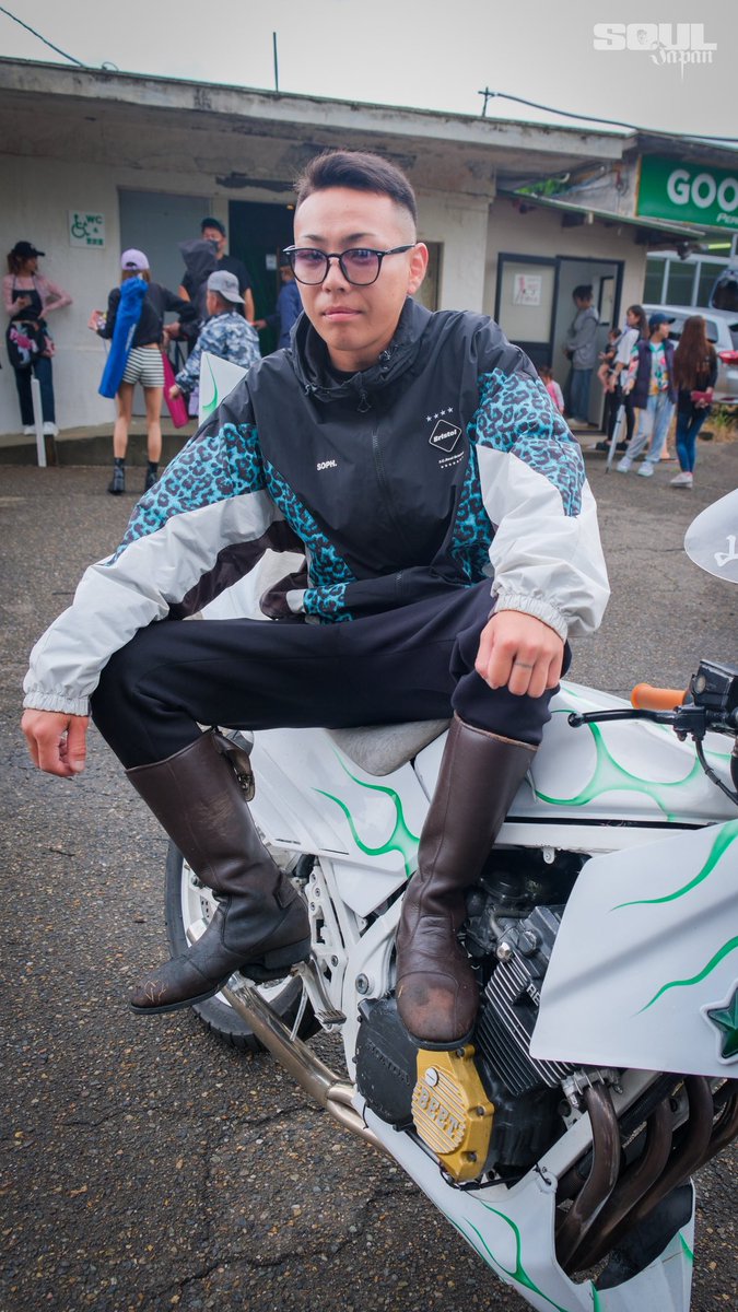 _souljapan_'s tweet photo. SOULJAPANSTREETSNAP N1GP
山梨から来たウエノガレあき美さんご協力ありがとうございました！
#SOULJAPAN #STREETSNAP #旧車會 #悪羅悪羅 https://t.co/yS8q7RLpe8