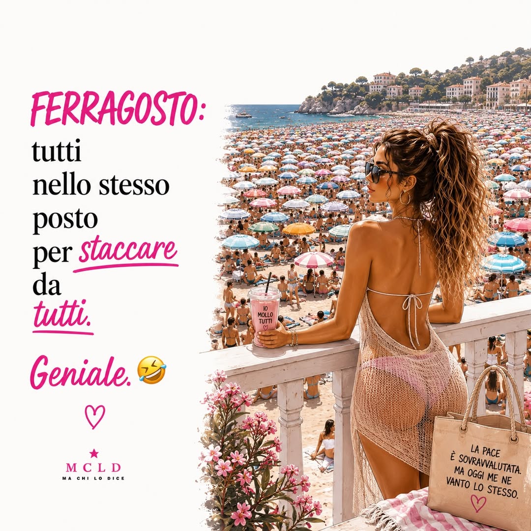 SierraRinghr's tweet photo. Happy Ferragosto to everyone—wherever you managed to find a spot. https://t.co/MPXyGwoNXs