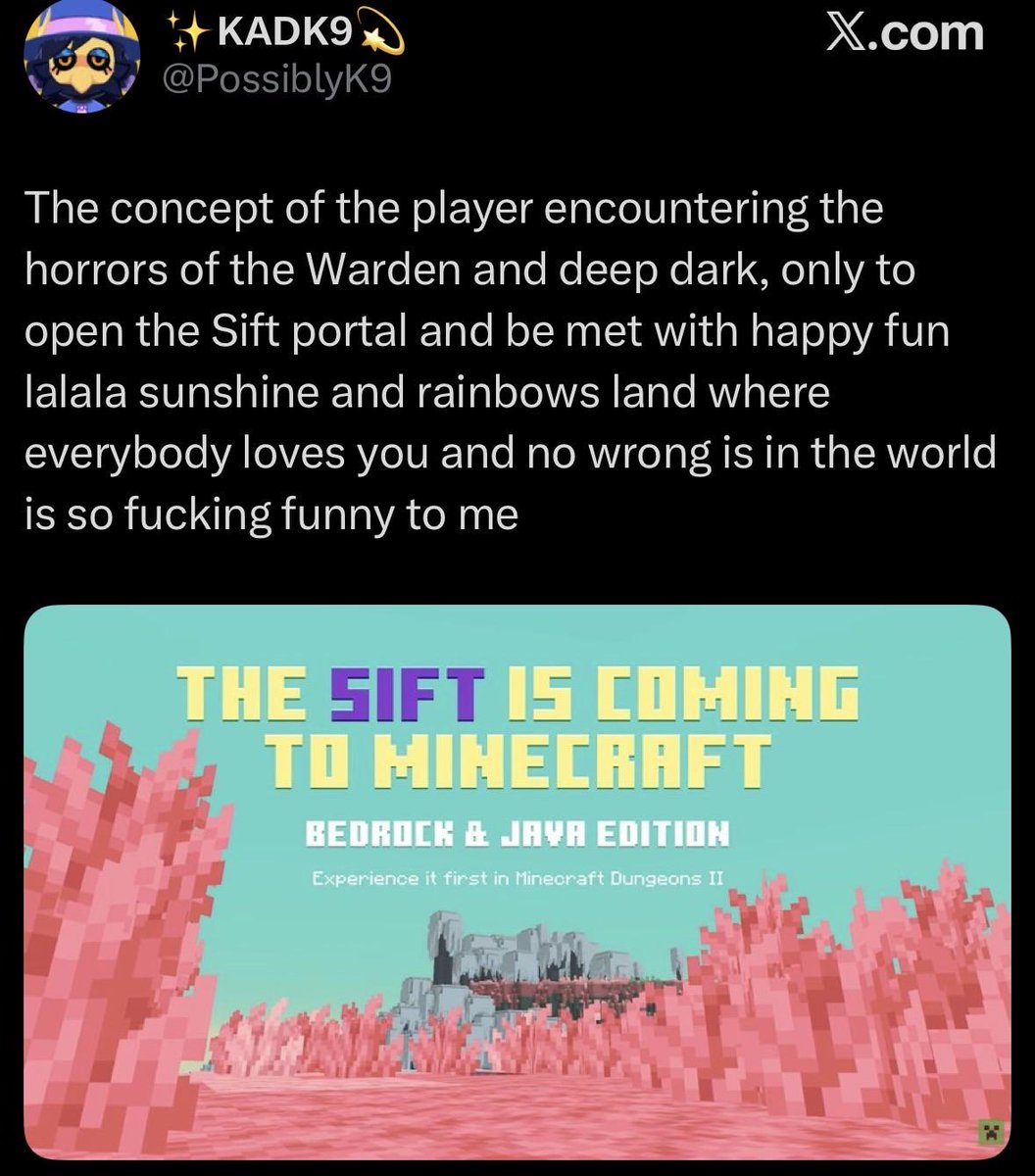 MinecraftMeme16's tweet photo. Funny image https://t.co/7YhJVRIZZv
