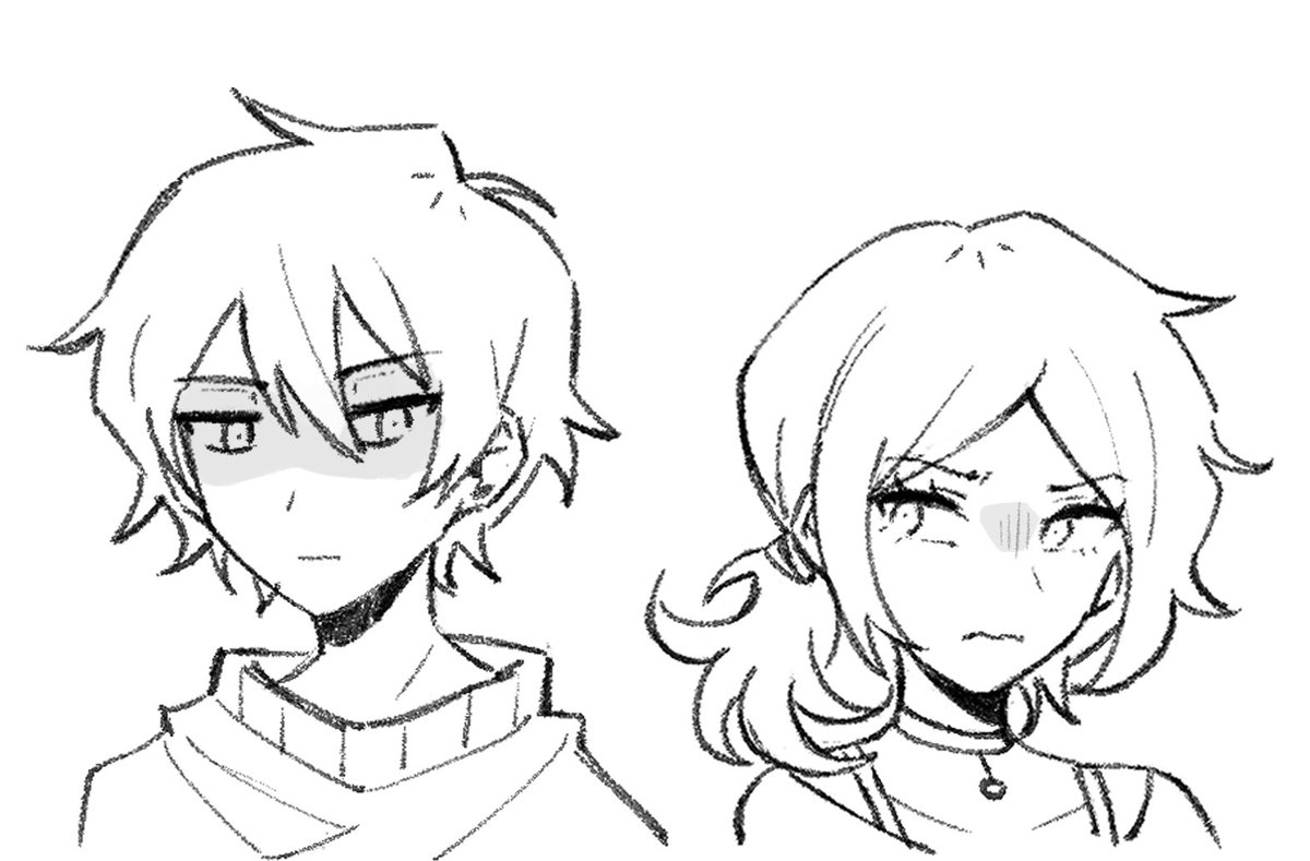 tsukaharaneko_'s tweet photo. i like how i drew his hair https://t.co/aBzDODgggc