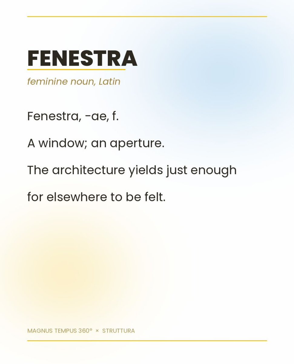 DominickKivv's tweet photo. Sometimes an opening offers not a view, but a shift in perspective. What lies beyond quietly invites us to reconsider what deserves attention. In Aurora, the aperture becomes a place of encounter, where vulnerability emerges into view. FENESTRA 
15 https://t.co/JZv5mxS6cz