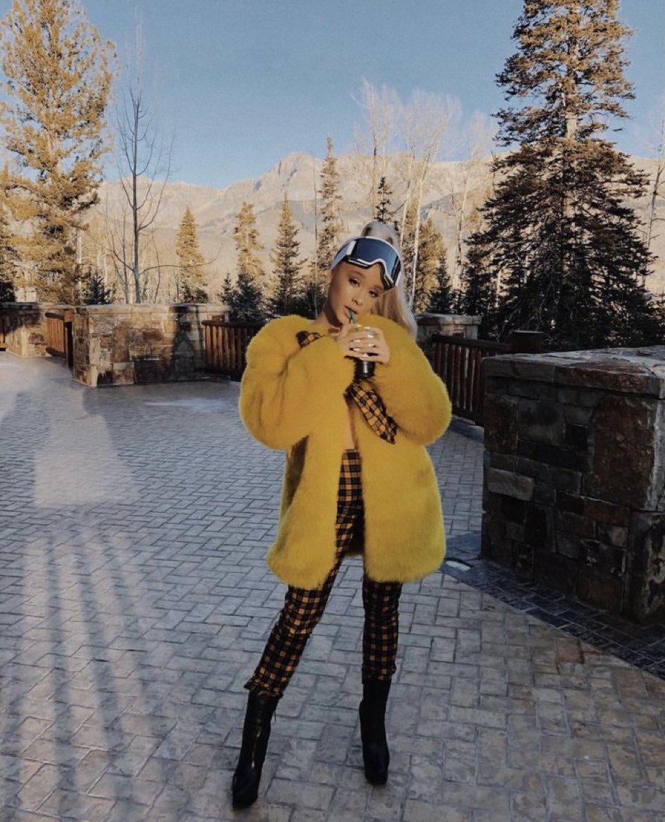 sidestoside's tweet photo. 2017 ariana was the best cause she got everyone gagged the moment she posted on instagram https://t.co/fQxE6hjZuj