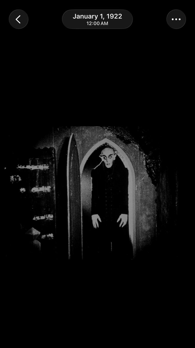 still1ll's tweet photo. Why is the first photo in my camera roll Nosferatu in 1922 https://t.co/ZuOXgFl8oz