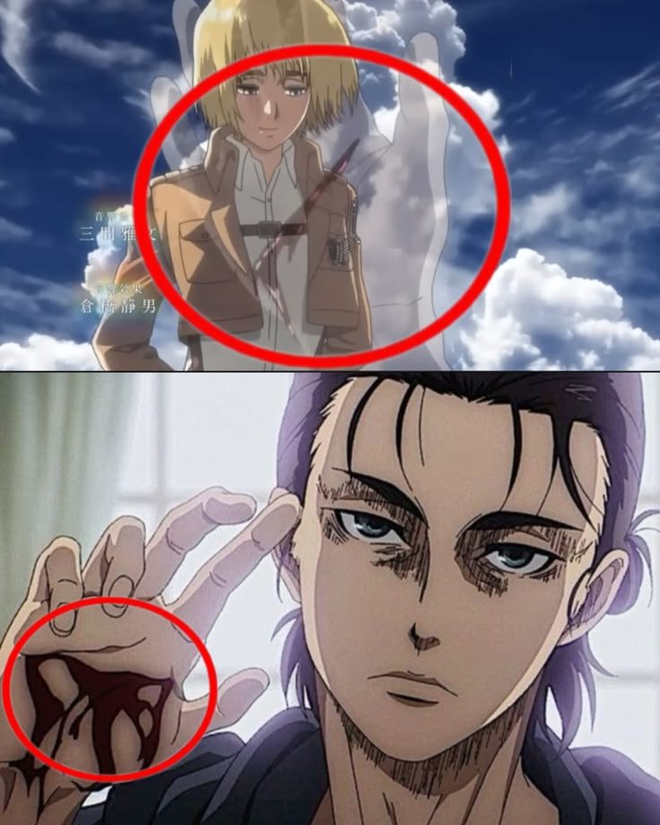 Animetxtss's tweet photo. Did the studio really hide this connection in plain sight? https://t.co/HFjXFS0eUZ