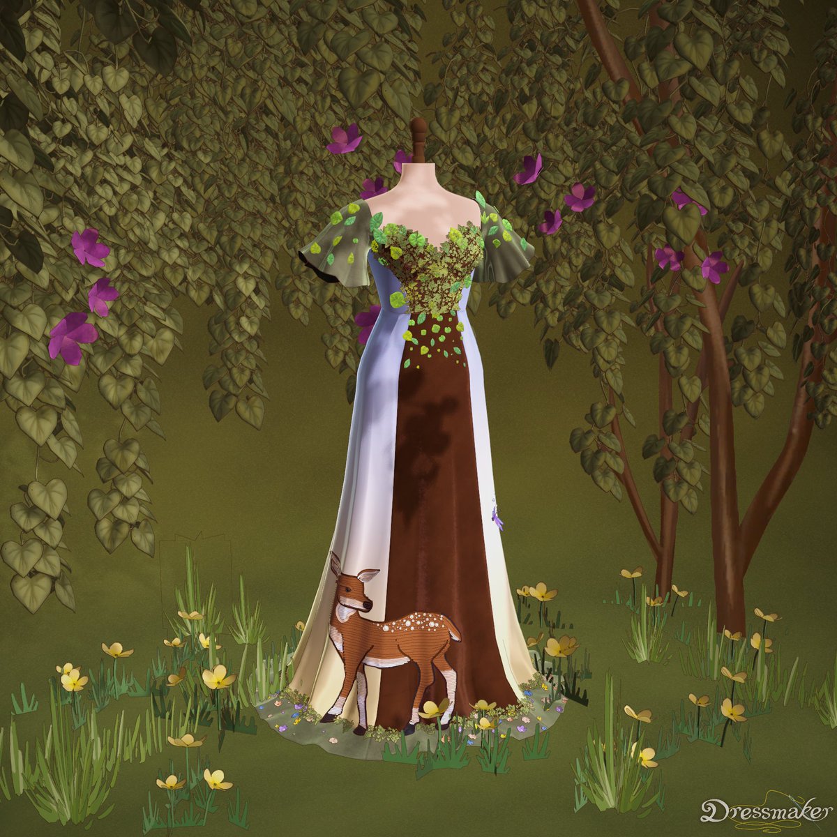 NotNarkissa's tweet photo. How are you people making such crazy dresses in Dressmaker?? This made me want to explode https://t.co/UU07jvG6lY