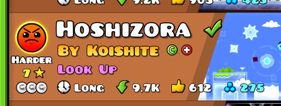 KoishiteGD's tweet photo. Only took 4 years to get rated, I never thought I would see the day 😌 https://t.co/3ZSAF1r5Xd