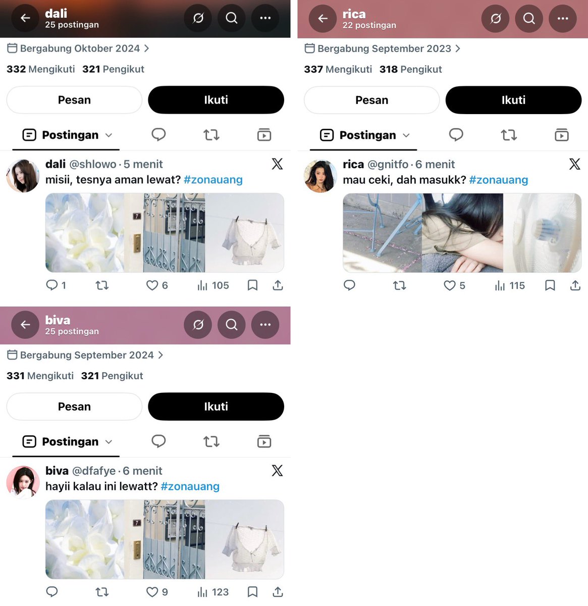 wijfan's tweet photo. ❤︎ 𝄞 ֵ𓂂⠀⏐⠀wts  acc  ba  f300+  y-20an

      𝗉͟𝗋͟𝗂͟𝖼͟𝖾  :  pc  wa

 ⠀⊹⠀⠀verif  email  only  (hotmail)
 ⠀⊹⠀⠀masuk  ht  &amp;  mt  non  moots
 ⠀⊹⠀⠀reply  no  showmore
 ⠀⊹⠀⠀akun  sehat,  go  green
 ⠀⊹⠀⠀dapat  data  lengkap

t. #zonauang https://t.co/1W6Bmk42MB