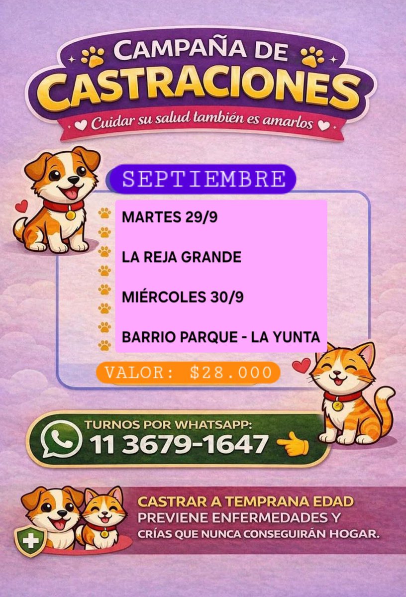 protegealanimal's tweet photo. MORENO 
#MORENO #BARRIOPARQUE   #BARRIO2000 #JARDINES1 #CASCALLARES #SAMBRIZZI #ELCAÑÓN #LASFLORES #PASODELREY #TRUJUI #BARRIO4VIENTOS #MALAVER2 #CUARTELV #LAREJAGRANDE #VILLASALAS #VILLAZAPIOLA #25DEMAYO #LAVICTORIA #LAYUNTA #FÁLVAREZ #ZONAOESTE #GRANBSAS #BSAS #CONURBANO https://t.co/0gCniRmvql