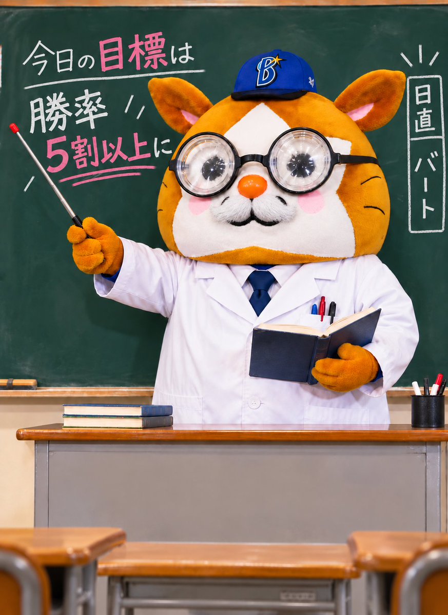 A_love_Mk50's tweet photo. はい。注目
目標を下方修正す���でぇ〜〜〜
ここテストに出るさかい！
しっかり応援するんやで！

ハイ復唱して

今日勝って勝率5割にするぞー https://t.co/7rz9jqraGM