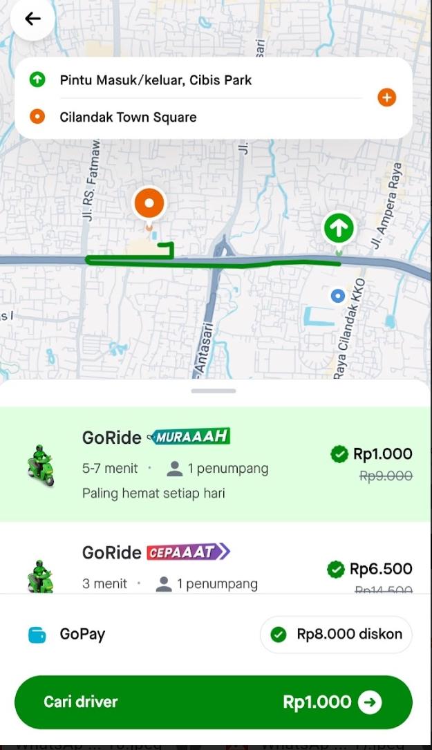 reyisna's tweet photo. Pokoke gue kasih info nih  kalau Gojek Lebih Murah DiGoPay? nih tadi aku maen kerumah temen dan pesen gojek di aplikasi gopay cuma bayar seribu aja https://t.co/ajgnJzRb8f