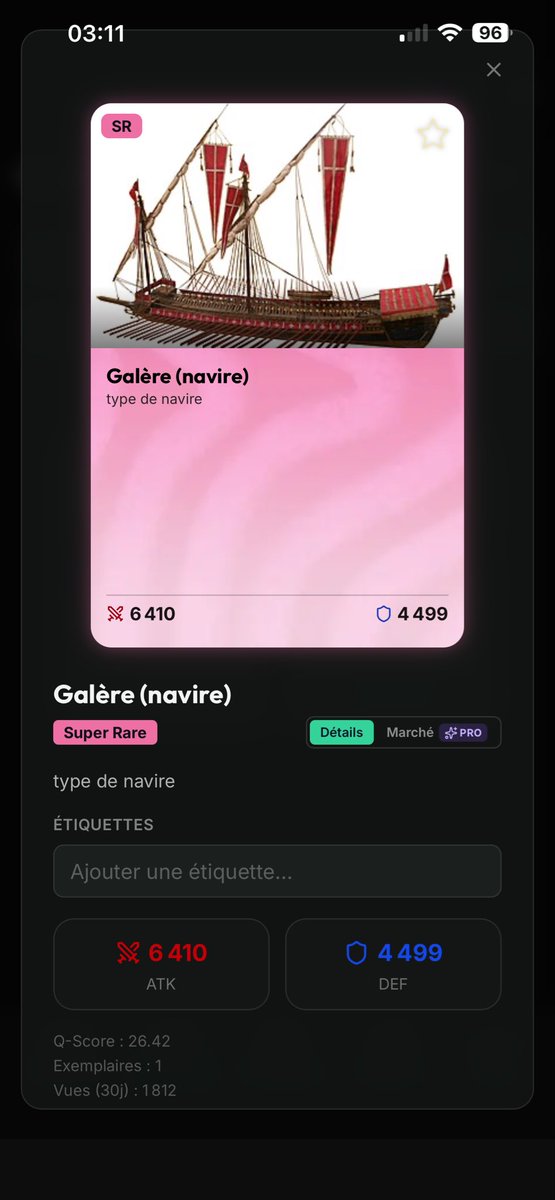 DictaTurc's tweet photo. @Chishiki27 Yo si t’es chaud on fait un échange ou jte le vend ! https://t.co/PuVHgNOrck