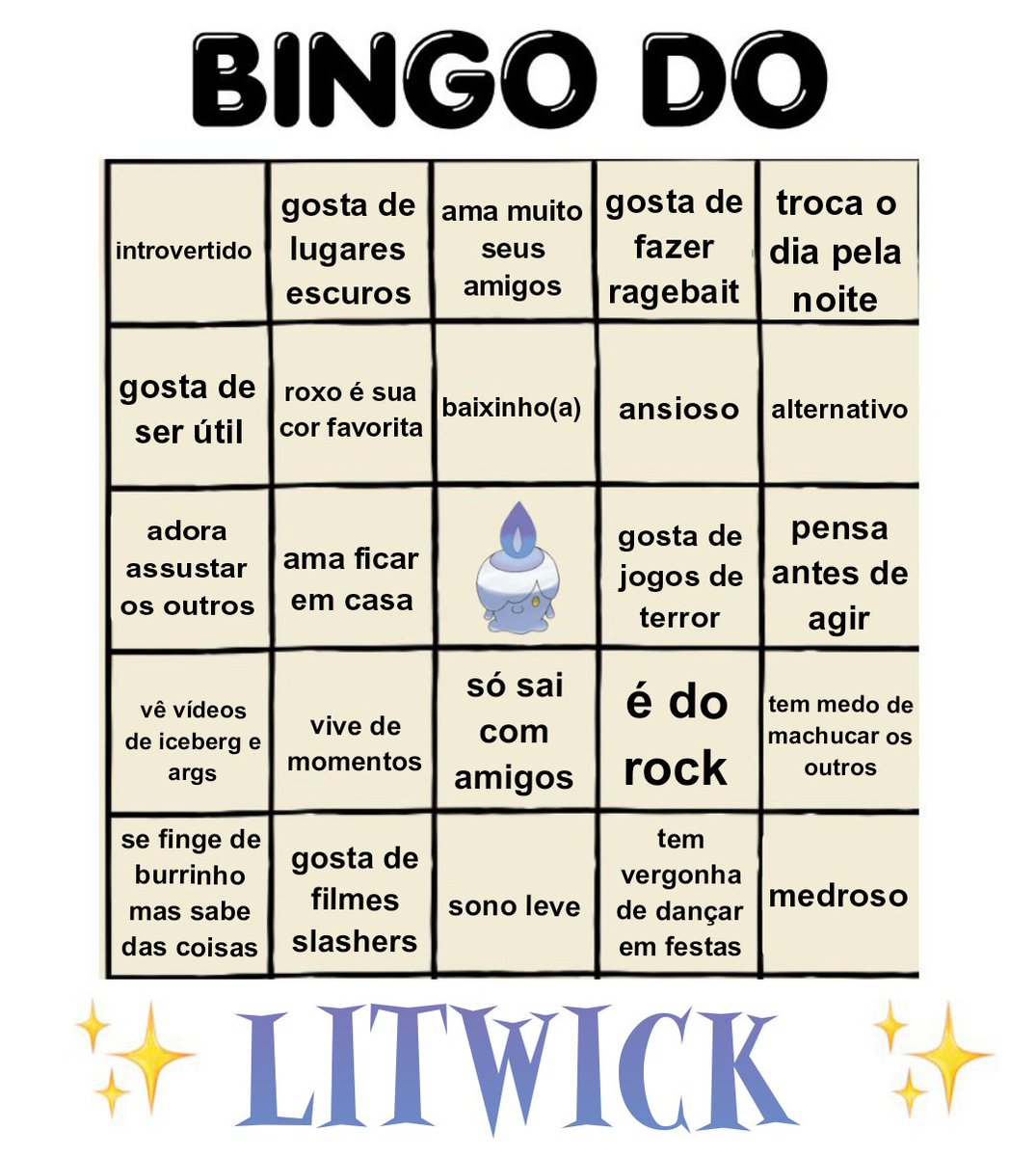 acervolitwick's tweet photo. bingo do litwick!! https://t.co/AXV5357Tmn