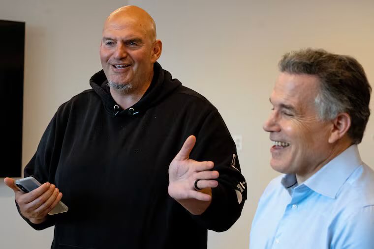 RpsAgainstTrump's tweet photo. Fetterman on speculation that he could switch parties after the midterm election:

“Wait till the midterms. See what I do,” Fetterman said. “Let’s revisit after the midterm and see what happens if I happen to be 51.” https://t.co/Qm5mlb6ZGR
