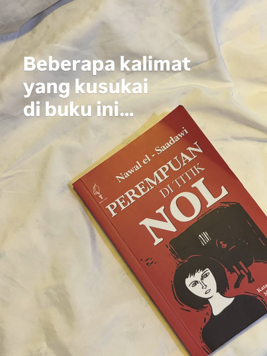 TarenEmbreirr's tweet photo. I just finished reading the book last night because I’m often exhausted on weekdays. It shows how horrifying life can be for women, along with the injustice and hypocrisy in this world. Firdaus is truly strong, enduring abuse, a terrifying https://t.co/oXGSM50uB2