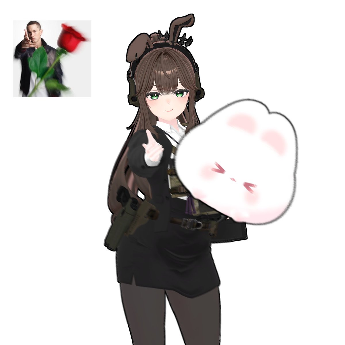 Rp_RobbyXD's tweet photo. Bunny be upon thee! https://t.co/fn8NuLgTss