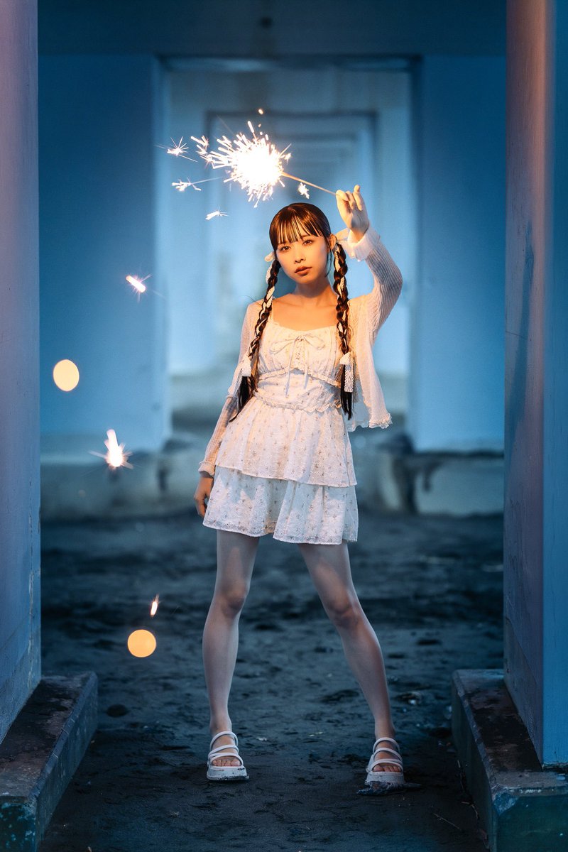 gaku_1010's tweet photo. Sparkle in the Dark ✨

📷 model：鈴野 渚 @nagisa_partner 

#SonyAlpha #portraitphotography https://t.co/yECO6G5M6o