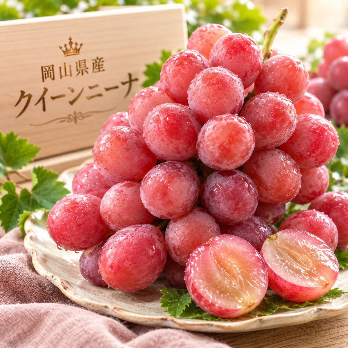 mrk_se_ka01's tweet photo. 🍇旬のぶどうプレゼント企画🍇

岡山県産「クイーンニーナ 約1kg」を
抽選で6名様にプレゼント🎁

大粒で甘〜い、今が旬のクイーンニーナ✨

【応募方法】
①フォロー
②いいね＆リポスト
ぶどうは皮ごと派？むいて食べる派？

⏰締切：9月29日

当選者様にはDMでご連絡します📩 https://t.co/y9GaGS3dMs
