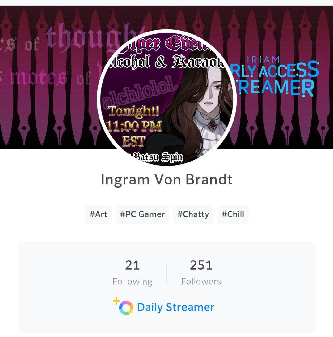 ingramvonbrandt's tweet photo. 250 followers!

To each and every one of you, I express my thanks and my gratitude for coming to witness my inane ramblings every single day. https://t.co/ZSoBuMz9ol