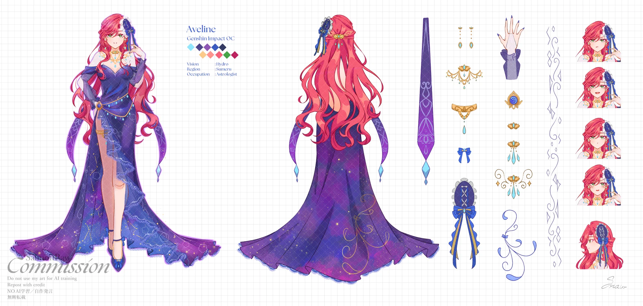 SalmonRaw || CF23 X-48 on X: "@AwonderAerona Hi this is my charsheet ...