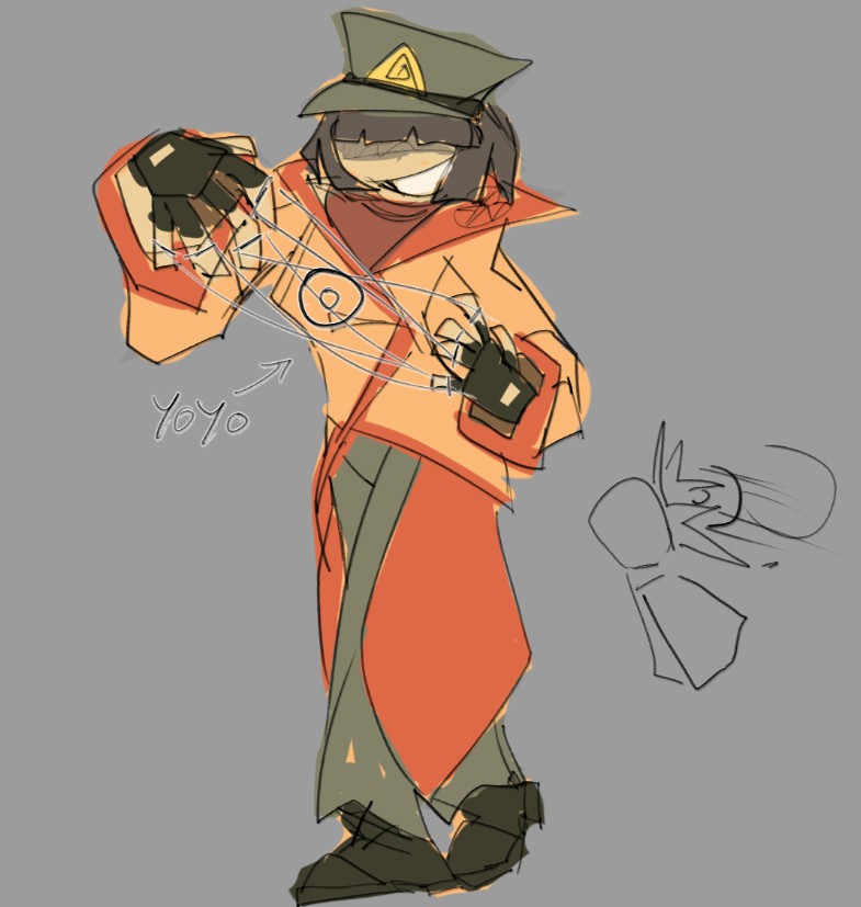 KeterWorker's tweet photo. Design practice (2nd character originally by nlw) https://t.co/YC4Zs46A79