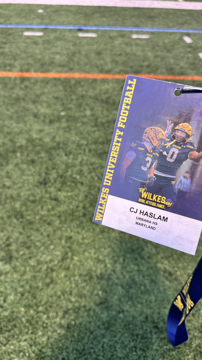 CJHaslam_'s tweet photo. Thank you @CoachHoovler @CoachDFink @CoachKDickerson @CoachMalvestuto and the rest of the Wilkes coaching staff for having me on my visit, I had a great time touring the facilities and campus! @WilkesFootball https://t.co/HaaqIsuhWr