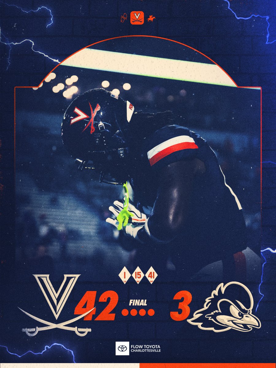 UVAFootball's tweet photo. HOOS WIN‼️ https://t.co/idvYUERFwO
