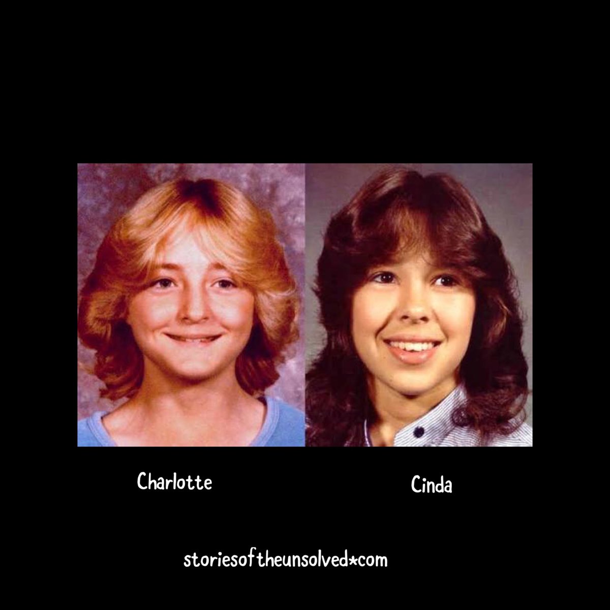 vegananthro_'s tweet photo. Charlotte Kinsey & Cinda Pallett vanished on 26 Sept. 81’ in Oklahoma City OK. They have not been seen since, someone knows something that could help solve this case. #onetip #charlottekinsey #cindapallett #missingperson https://t.co/MxGlWRqqfY