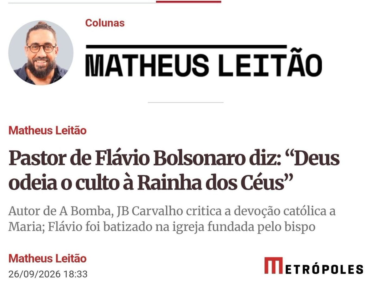 GLEYDI_SP's tweet photo. @Estadao Até o pastor dele já confirmou... https://t.co/MUkbg7Hb90