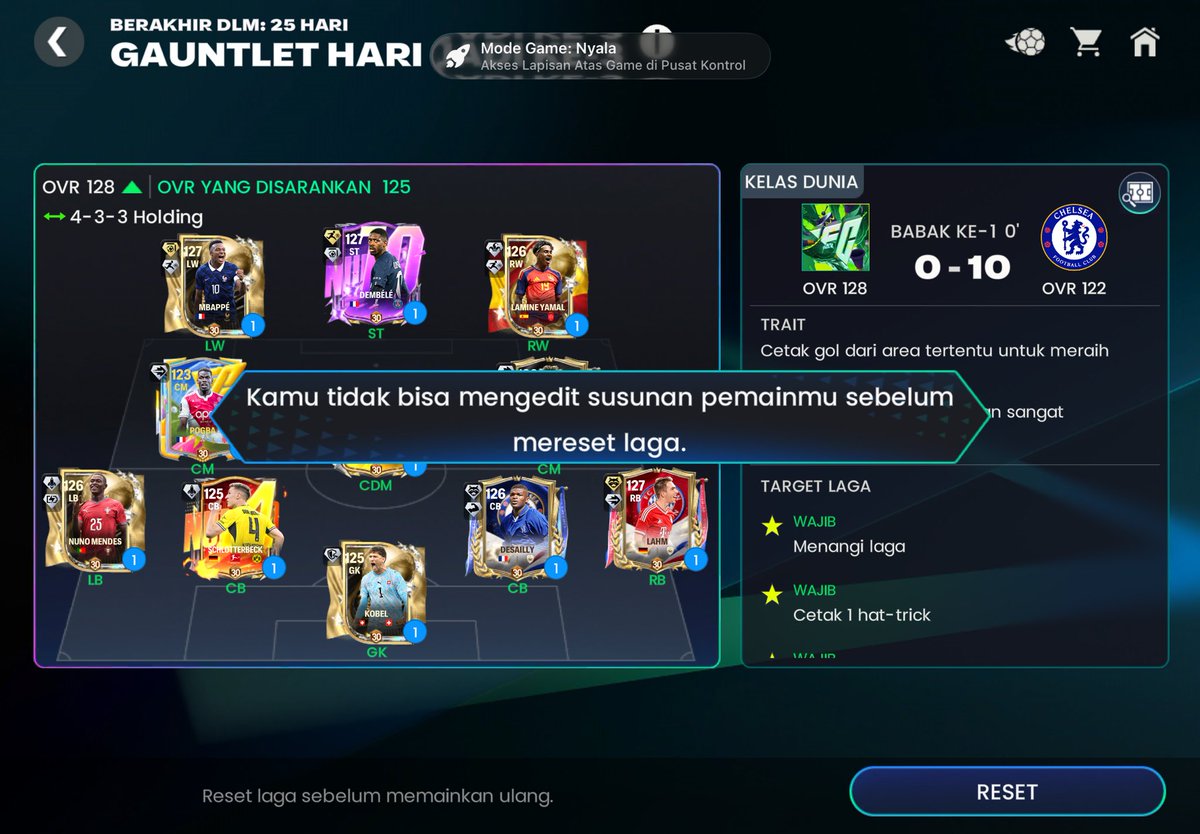 handieHPPSD's tweet photo. @OmerPanxgoj @boywonderrbvp @EASFCMOBILE In my case, you cant do that unless you reset https://t.co/IiSrXBEfjT