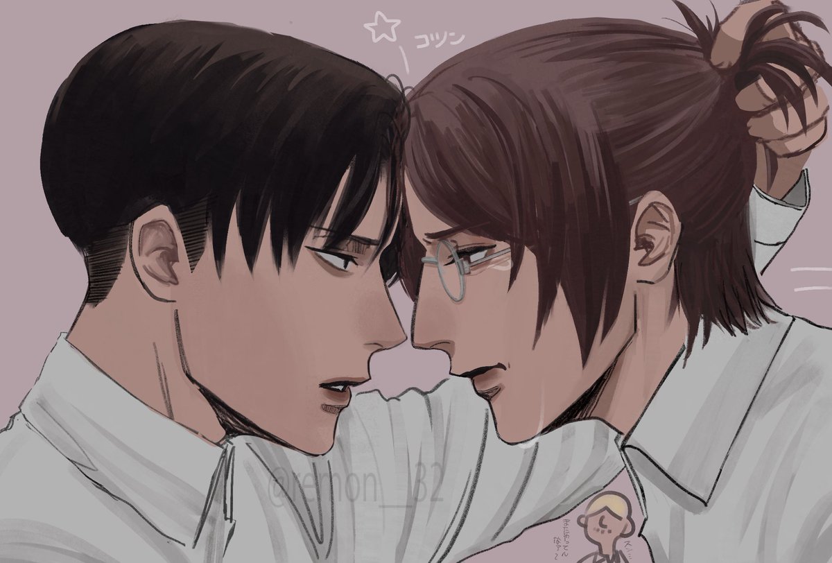 remon__32's tweet photo. リヴァハン再掲〜〜 https://t.co/ZTAw357ggY