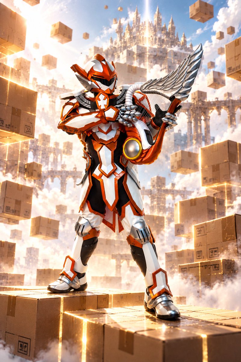 korega_knight's tweet photo. 今日使っていた武器は 箱の国の伝説の１２武器　コレガハープ　なんだ

弾くと 仲間に バフ　敵に デバフが付くんだ

#旅ドゲ
#ドゲンジャーズ https://t.co/UwfDFGpYyS