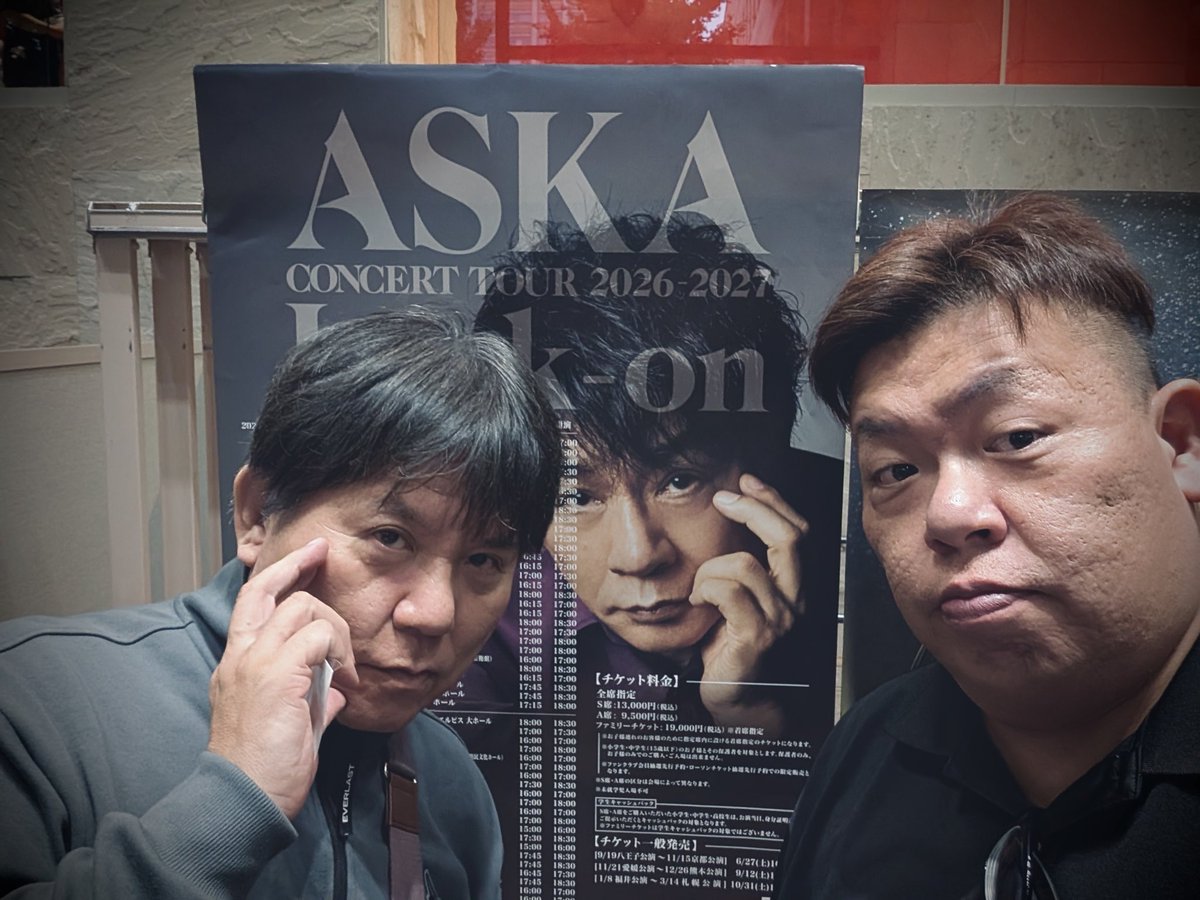 narijitsu's tweet photo. ASUKAさんの表現力豊かな
歌には感動✨️✨️
初ASUKAでしたが
来てよかった😎

ありがとうブチコ
ありがとうM&amp;B Records

2026/9/26 https://t.co/Pmahesae80
