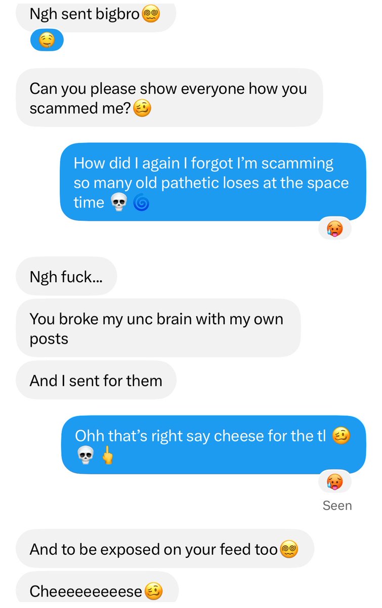 manScammequin's tweet photo. This is on YOU bro.

YOU brainwashed yourself to love manscam.

YOU gave yourself the kink of losing money.

YOU trained your stupid stick to only get hard to abuse.

I reap the rewards while you suffer for your own poor choices.😂

Now lemme make ur life even worse HAHAHAHA https://t.co/0E26EkkOcg