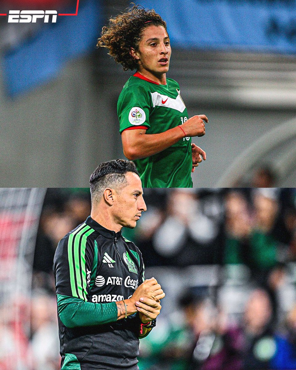 ESPNmx's tweet photo. 🔙 2006: Andrés Guardado debuta en la Copa del Mundo con México
🔛 2026: Andrés Guardado debuta como Auxiliar de Rafa Márquez en el Tri

El Principito siempre repsentando a la Selección Mexicana 🇲🇽 🤴🏻 https://t.co/O8sUJ1NeDw