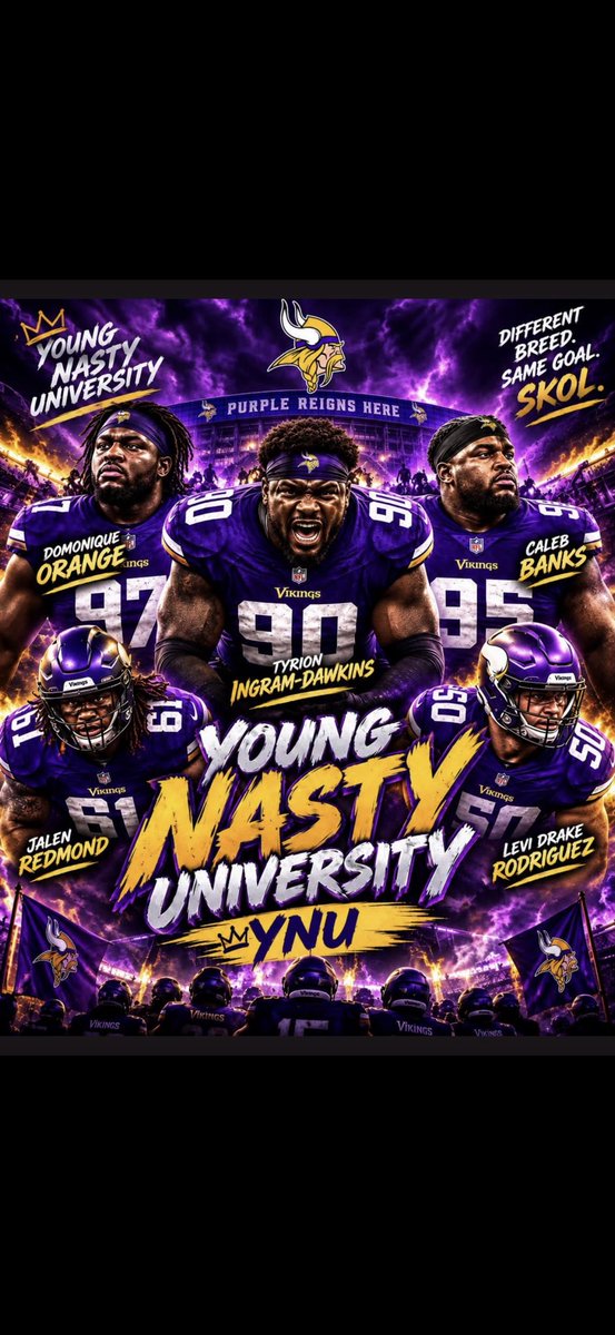 ToddLangeslag's tweet photo. @Vikings @Dust_Vikings @Vikeologist @vikingzfanpage @VikingsPR @PAOnTheMic @Chris_Hawkey @JJettas2 @UnoErra @SkolGjallarhorn @thebigsmooth1 @KFAN1003 @kylaer_ @K1 @NFL @X @Kramer9Tommy @TomBrady @MissAlissaS @MrsAllieRae @NFCNorthNewss @LangeslagTodd @HitmanMichael22 SKOLASTIC ‼️ https://t.co/cHGeiGNkzU