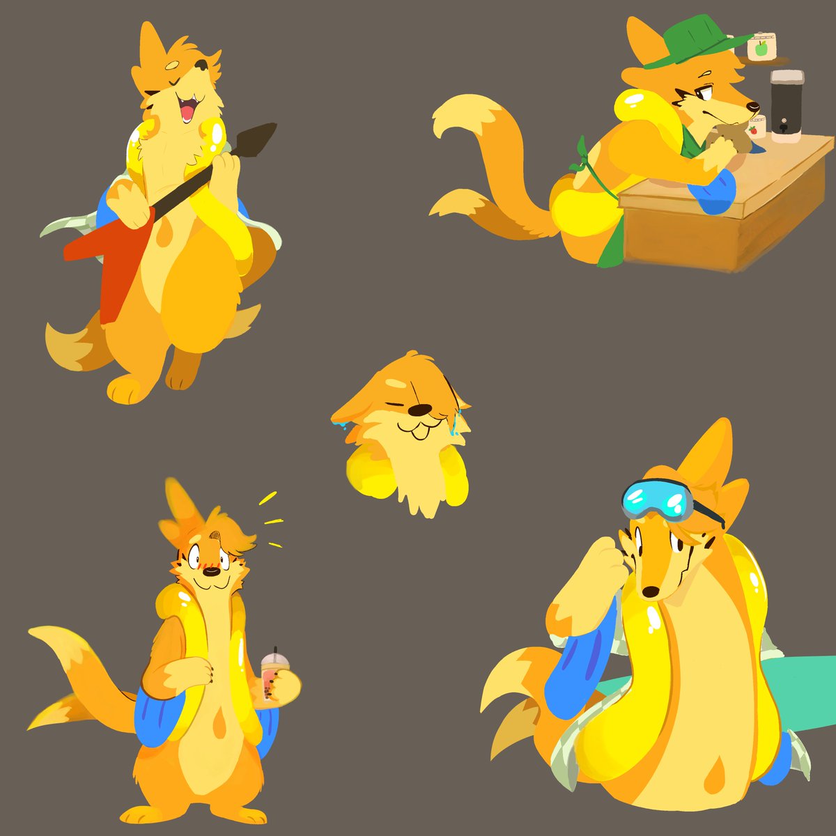 MoizingTheKaw's tweet photo. Who are you people, I didn't expect that many people to like my Floatzel sona, but thanks.

Anywho have more https://t.co/6ZCQ1jE5bw