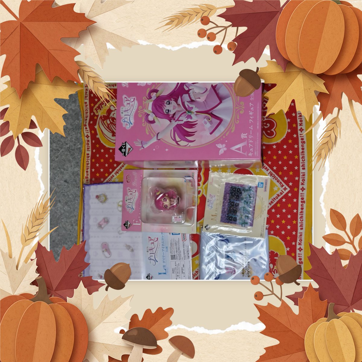 kima1222sai's tweet photo. プリキュア一番くじ引いてきました٩(๑òωó๑)۶　主人公またはヒロインを引き寄せがち（笑）またやりに行こう! https://t.co/LYazzg0MUj