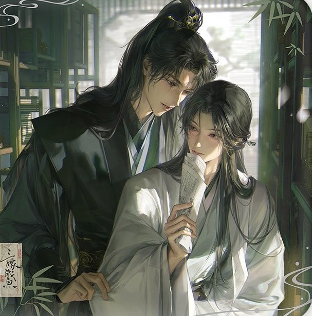 crimsonsylus's tweet photo. All of the new mtsf art is artbaiting so so bad… pls i need to read this asap https://t.co/a2mk4Y9QvO
