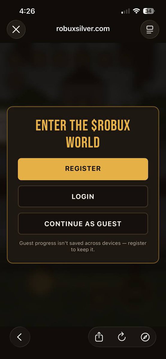 RobuxonStonk's tweet photo. Accounts are now live! To protect the crypto community, you can register with or without an email! 

Making an account takes 1 minute, save your characters progress, and keep your levels once that’s out! Your account will have access to everything you need for the future of Robux. 

Update logs! When we have new updates it will popup on your screen so you can see what we are tirelessly working on.

We have one mission and that is to make the best and most fun website so that we can onboard non-crypto people in, show them a good time and introduce them and the world into $Robux 🤝