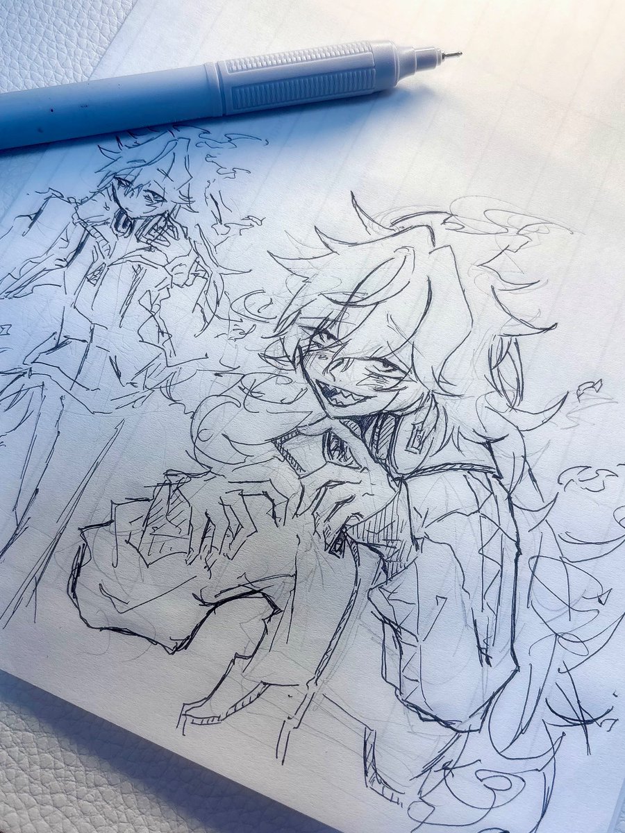WB_sakk's tweet photo. 初描きイデアさん
#ツイステ #twst https://t.co/sxCtcrXT6s