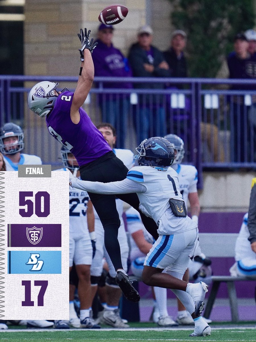 UST_Football's tweet photo. There’s a storm brewing in St. Paul 😈

#RollToms #Pride #Passion https://t.co/OFYO7KfdwQ